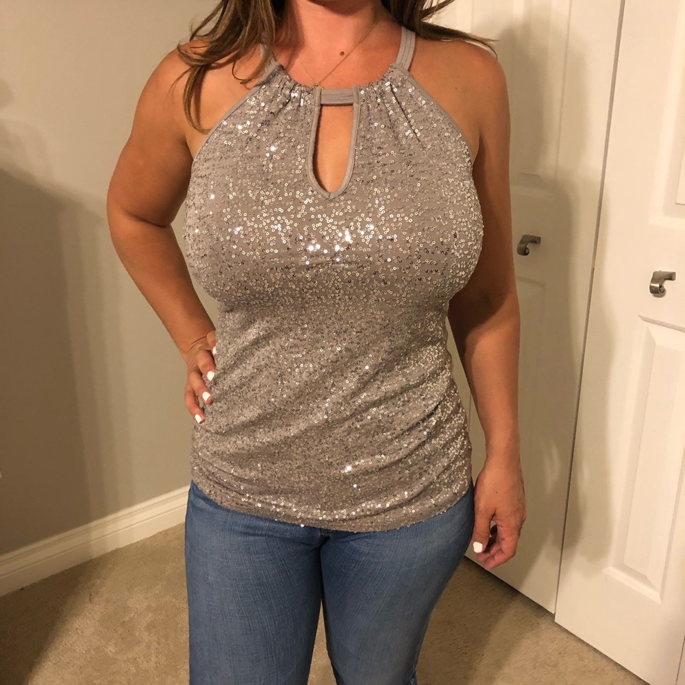 INC sequined Tank top